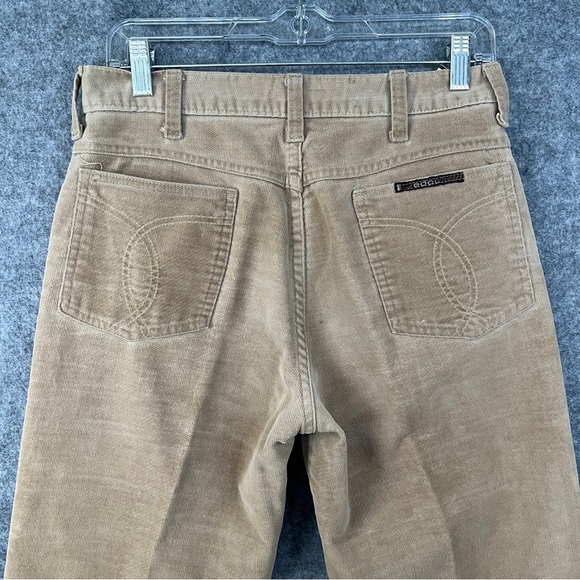 SEDGEFIELD Men’s Vintage Textured Micro-Cord Pants Tan Made in USA Size 32 - Picture 14 of 14